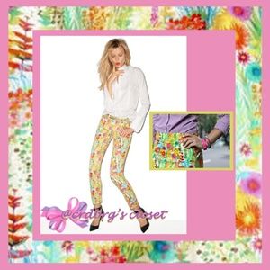 NWOT, JCrew Liberty Tresco Floral Toothpick Jeans